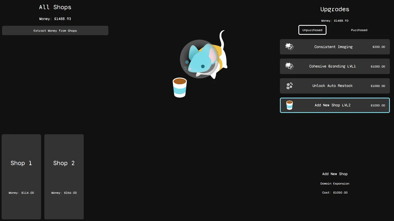 Galactic Coffee Shop Screenshot 4