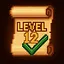 Level 12 Finished icon