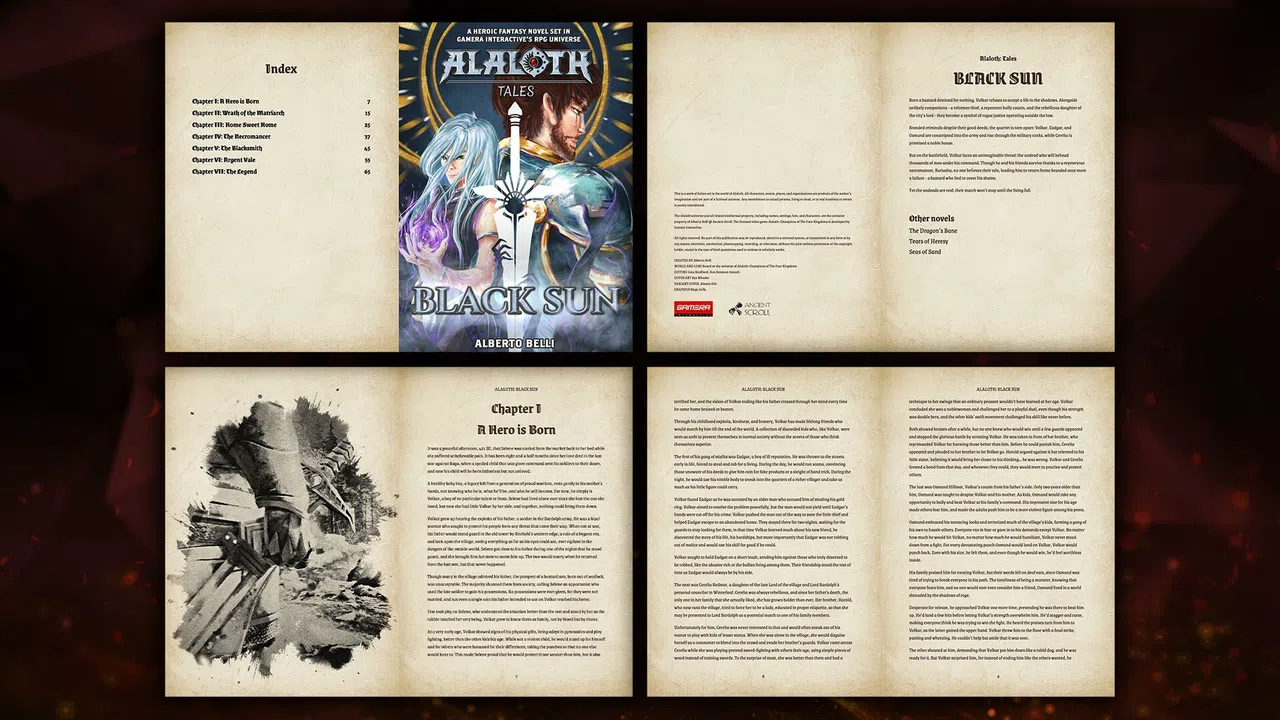 Alaloth: Champions of The Four Kingdoms - Black Sun Screenshot 1