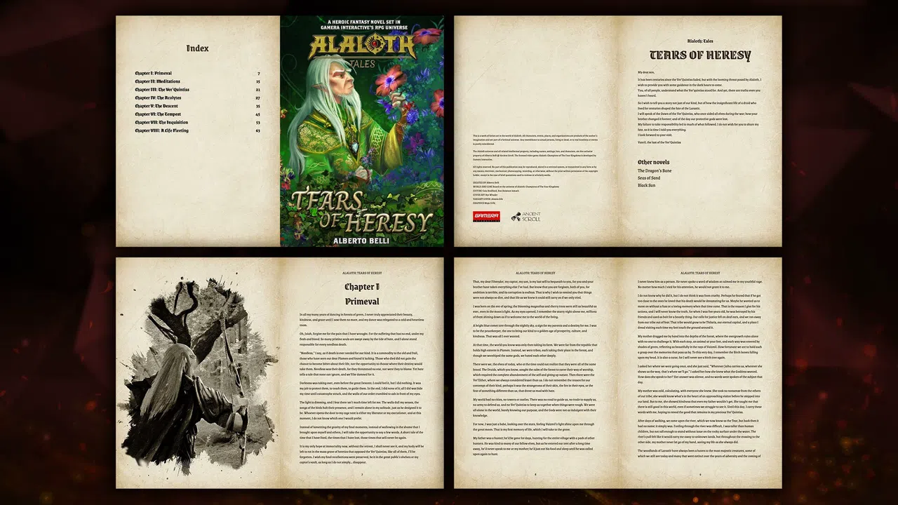 Alaloth: Champions of The Four Kingdoms - Tears of Heresy Screenshot 1