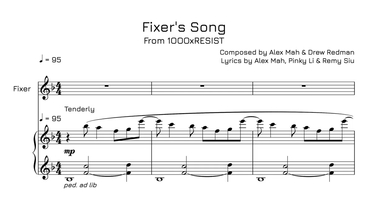 1000xRESIST - Piano Book Vol.2 Screenshot 0