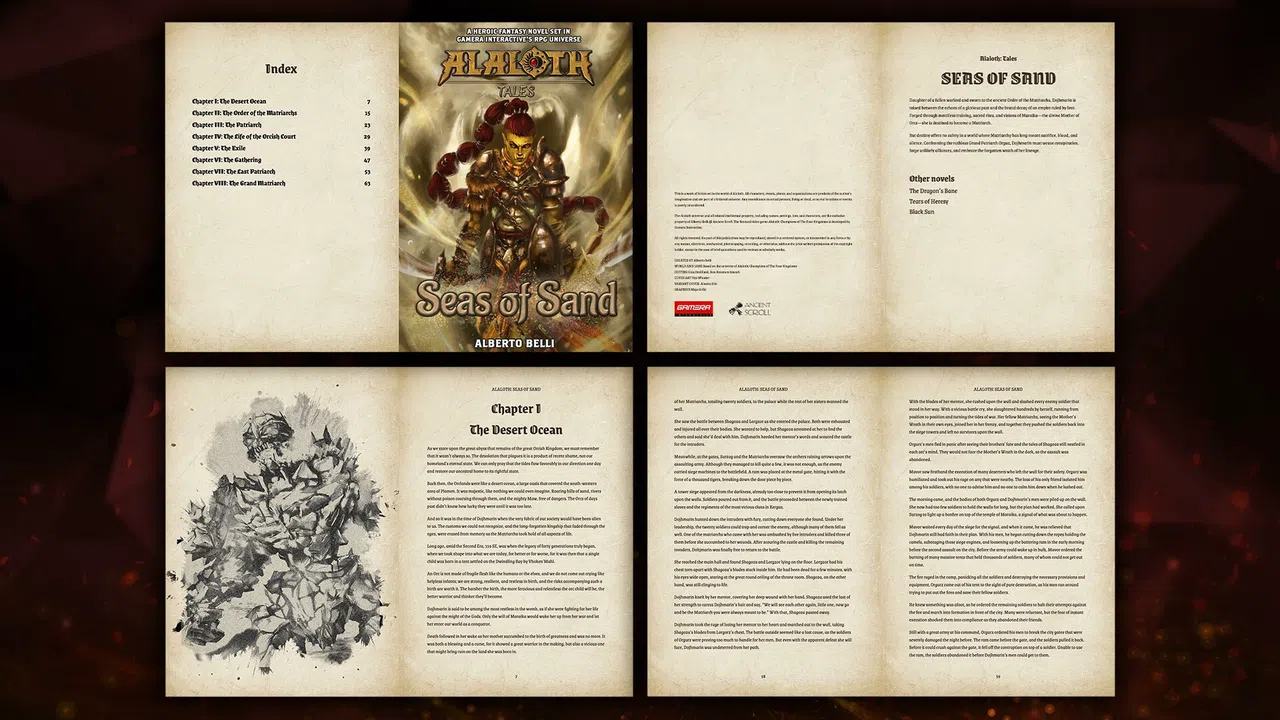 Alaloth: Champions of The Four Kingdoms - Seas of Sand Screenshot 1