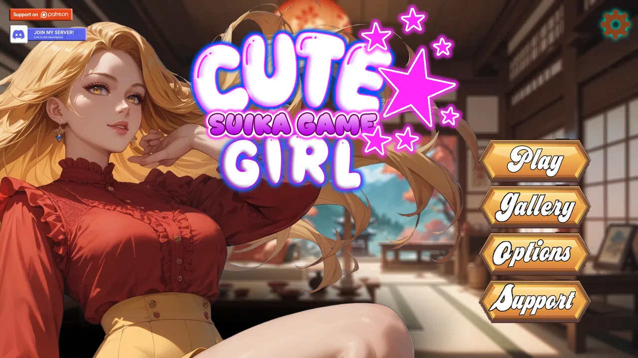 Cute Girl Suika Game - Bouble Demo Screenshot 0