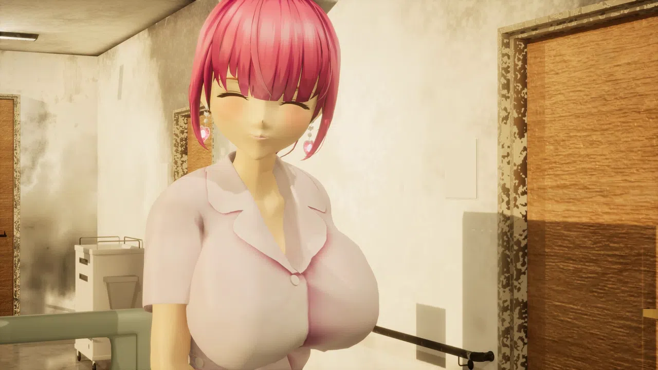 Ejaculation Treatment by Nurse Luna with her Bursting Tits, in a Sexual Treatment Ward! ～3DCG Animation Animation～ Screenshot 3