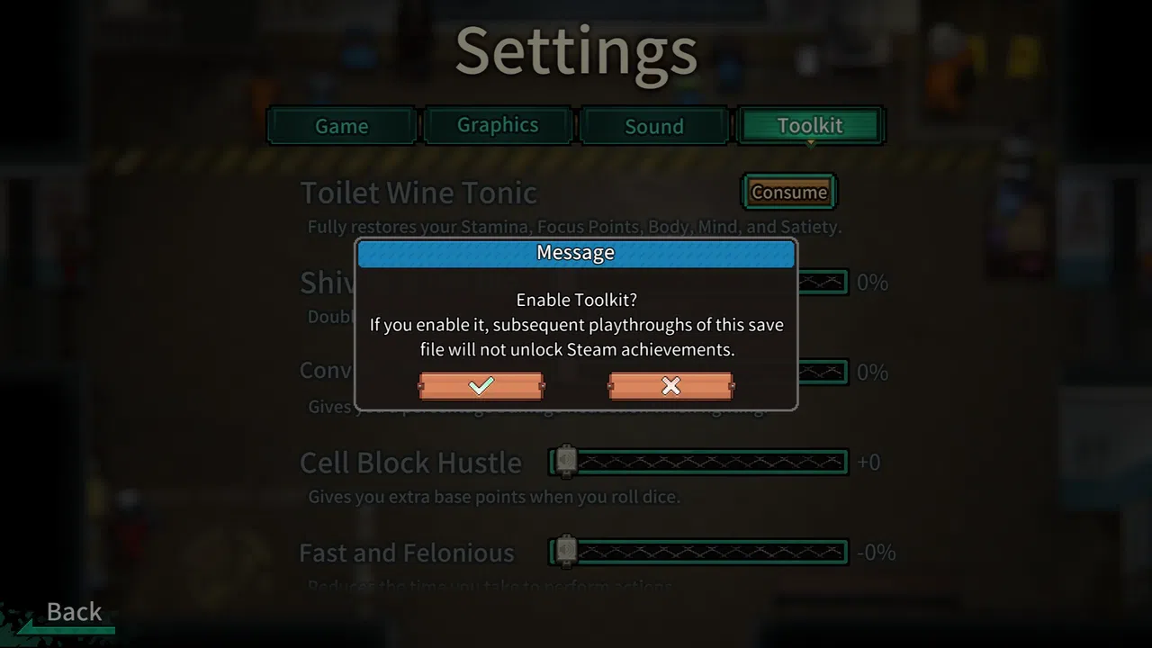 Back to the Dawn - Game Modifier Toolkit Screenshot 1