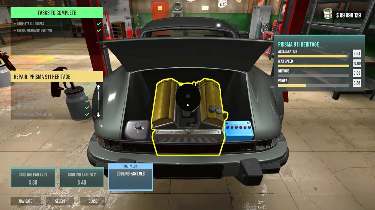 Car Tuning Garage Simulator Screenshot 4