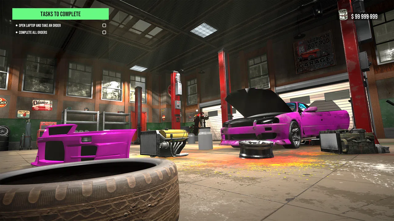 Car Tuning Garage Simulator Screenshot 0