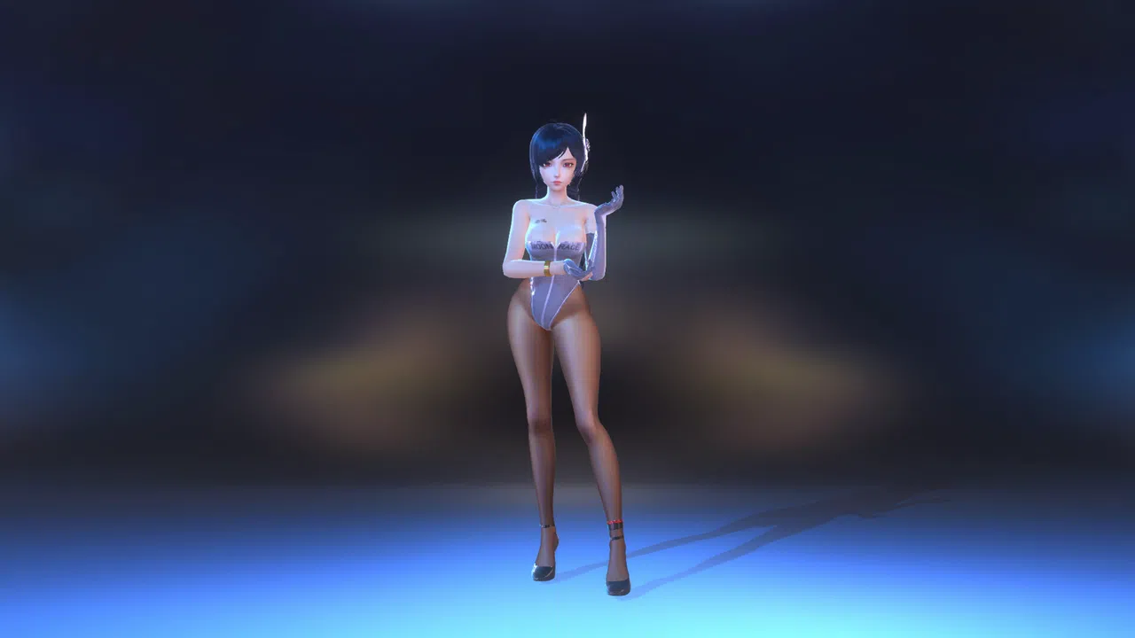 Angel Legion-DLC Racing Cheer (Grey) Screenshot 2
