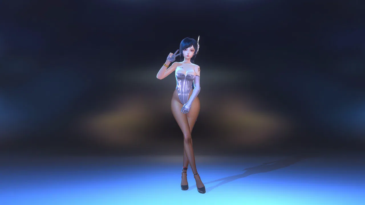 Angel Legion-DLC Racing Cheer (Grey) Screenshot 0