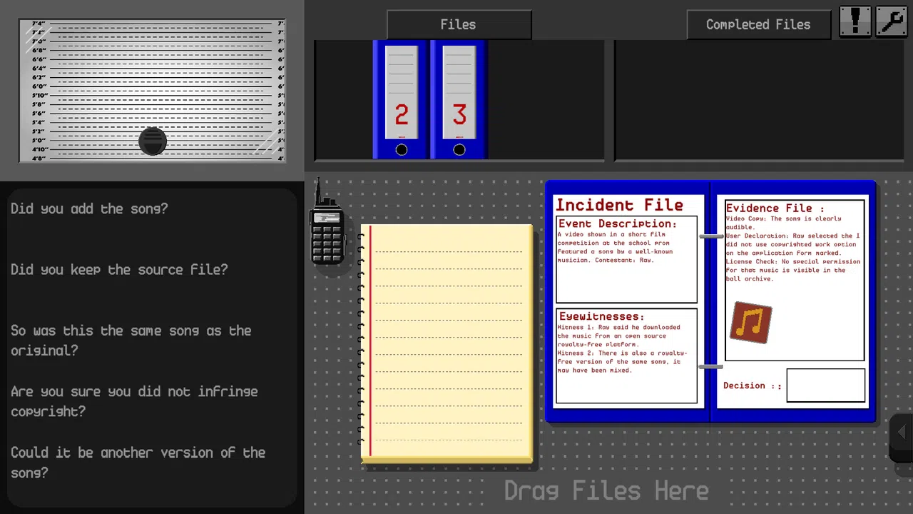 Case Sealed Screenshot 3