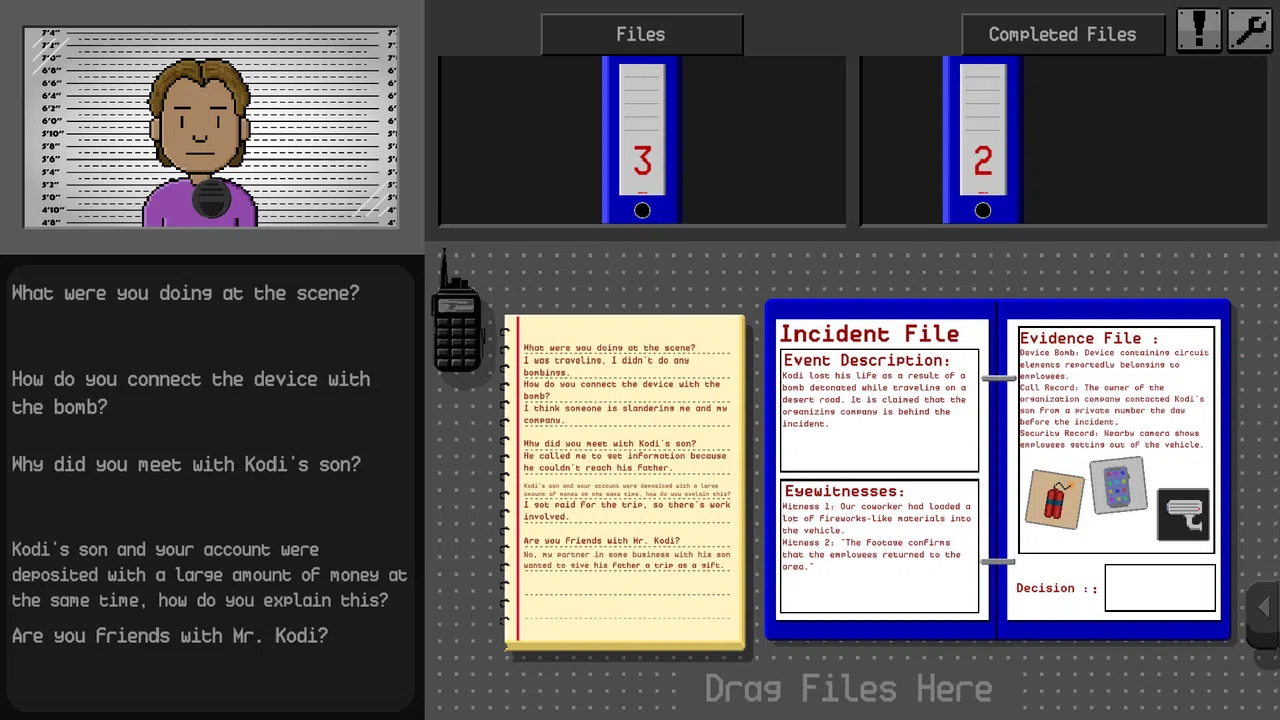 Case Sealed Screenshot 2