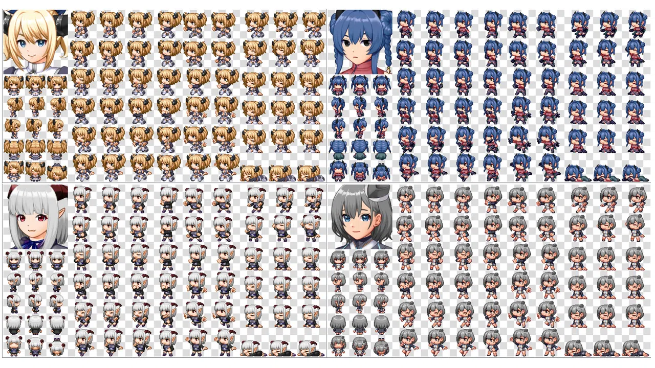 RPG Maker MZ - Another World Heroine Generator 7 for MZ Screenshot 4