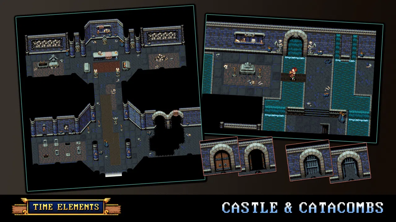 RPG Maker VX Ace - Time Elements - Castle and Catacombs Screenshot 0