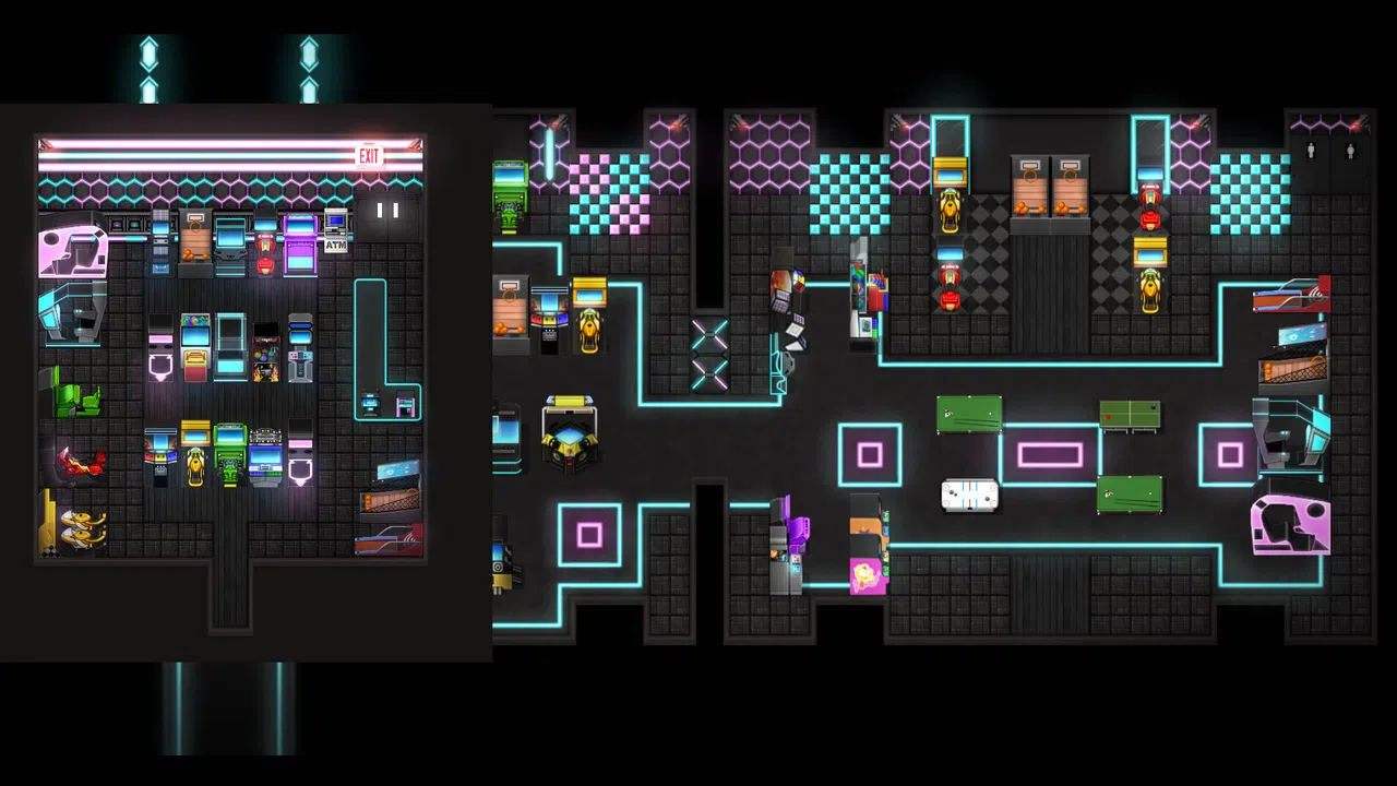 RPG Maker MZ - KR High Score Arcade Tileset Screenshot 1