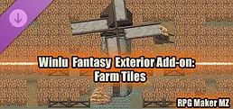 RPG Maker MZ - Winlu Fantasy Exterior Add-on: Farm Tiles