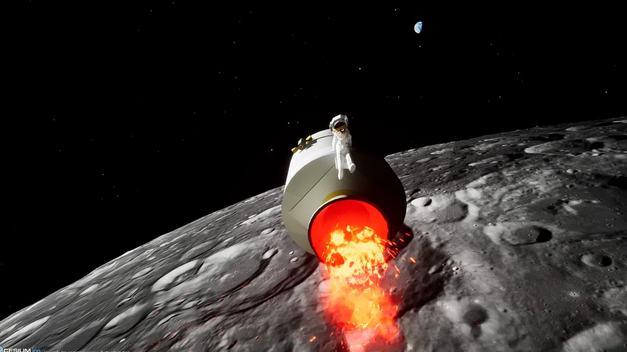Lil'Johnny Moonshot Goes To Space Demo Screenshot 1