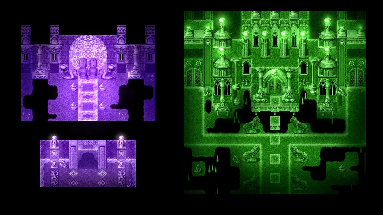 RPG Maker MV - KR Crystal Castle Tileset Screenshot 1
