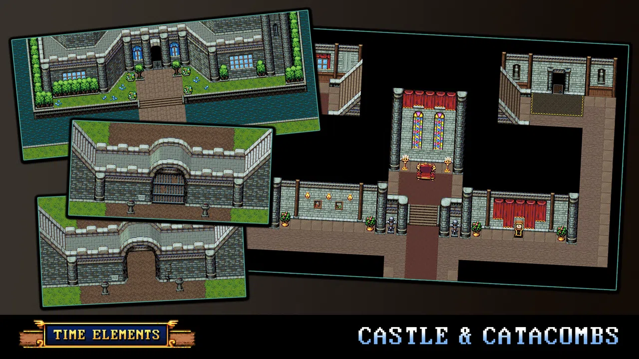 RPG Maker MV - Time Elements - Castle and Catacombs Screenshot 1