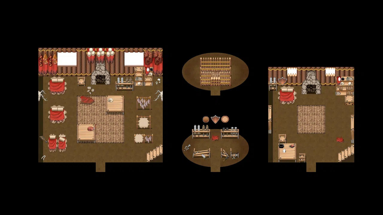 RPG Maker MV - KR Tribal Fort Tileset Screenshot 0