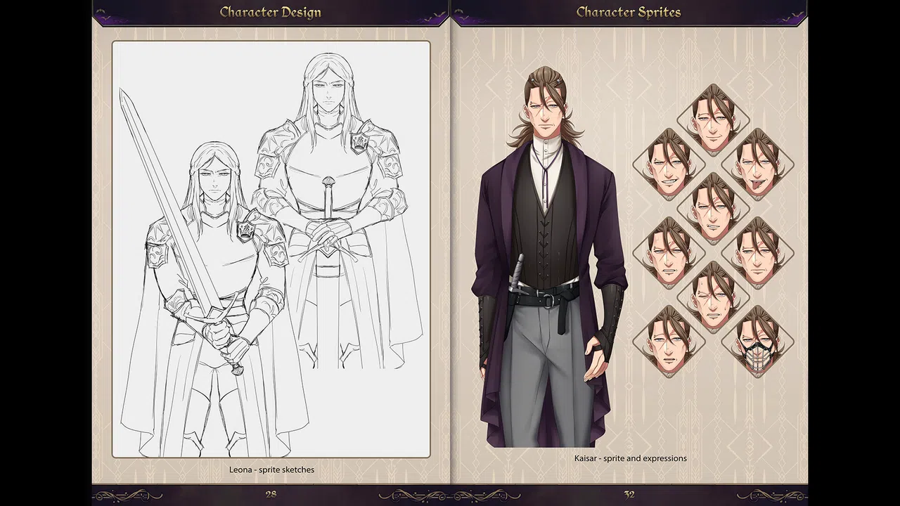 Demonheart: The Cursed Trial - Artbook Screenshot 3