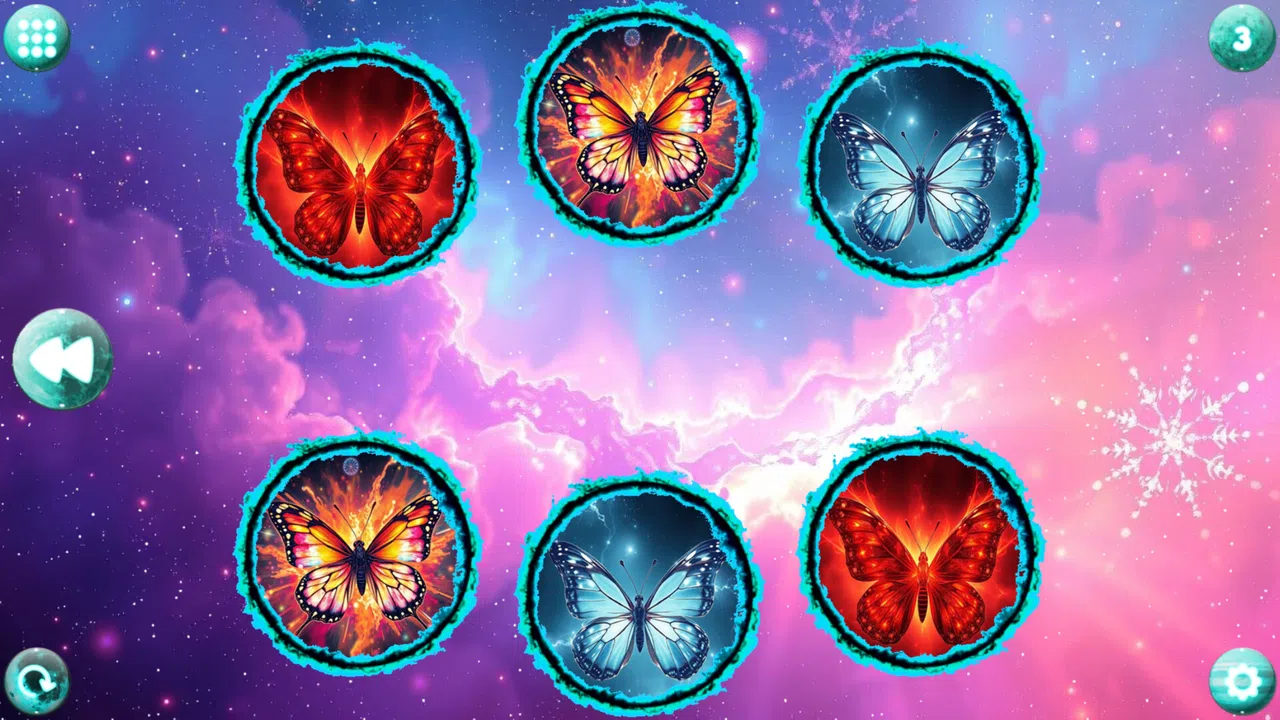 Space Memory: Butterflies Screenshot 1