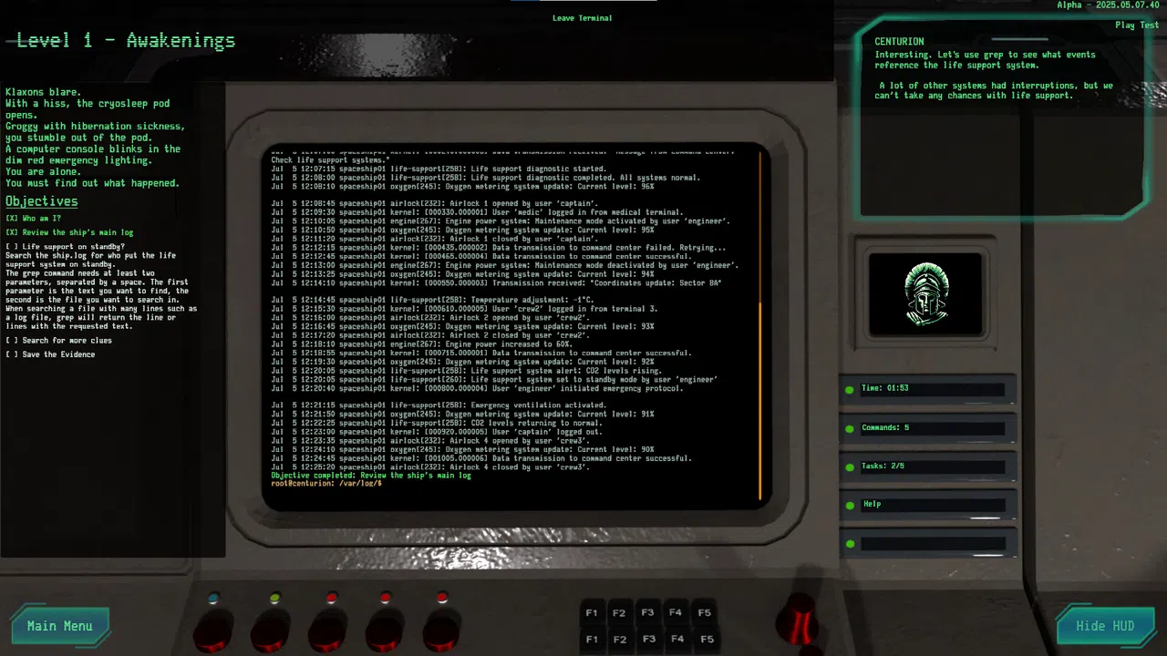 Project: Centurion Demo Screenshot 4