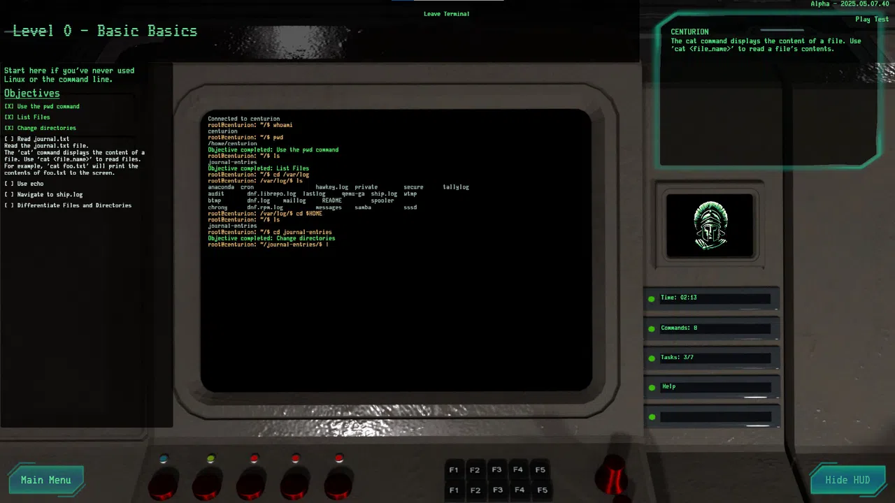 Project: Centurion Demo Screenshot 2