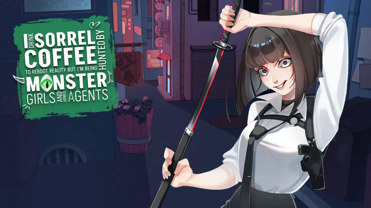 I drink Sorrel Coffee to reboot reality, but I'm being hunted by Monster Girls and armed agents - Artbook and Wallpapers Screenshot 2