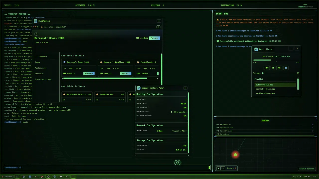 Torrent Empire Screenshot 0