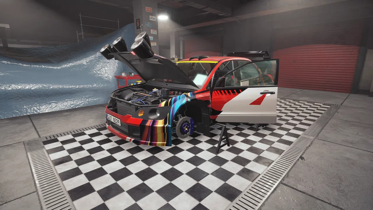Rally Mechanic Simulator Light Edition: Mizuduki SF 8 Turbo Screenshot 0
