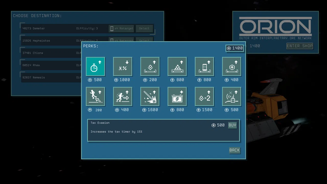 A Game About Mining an Asteroid Screenshot 3