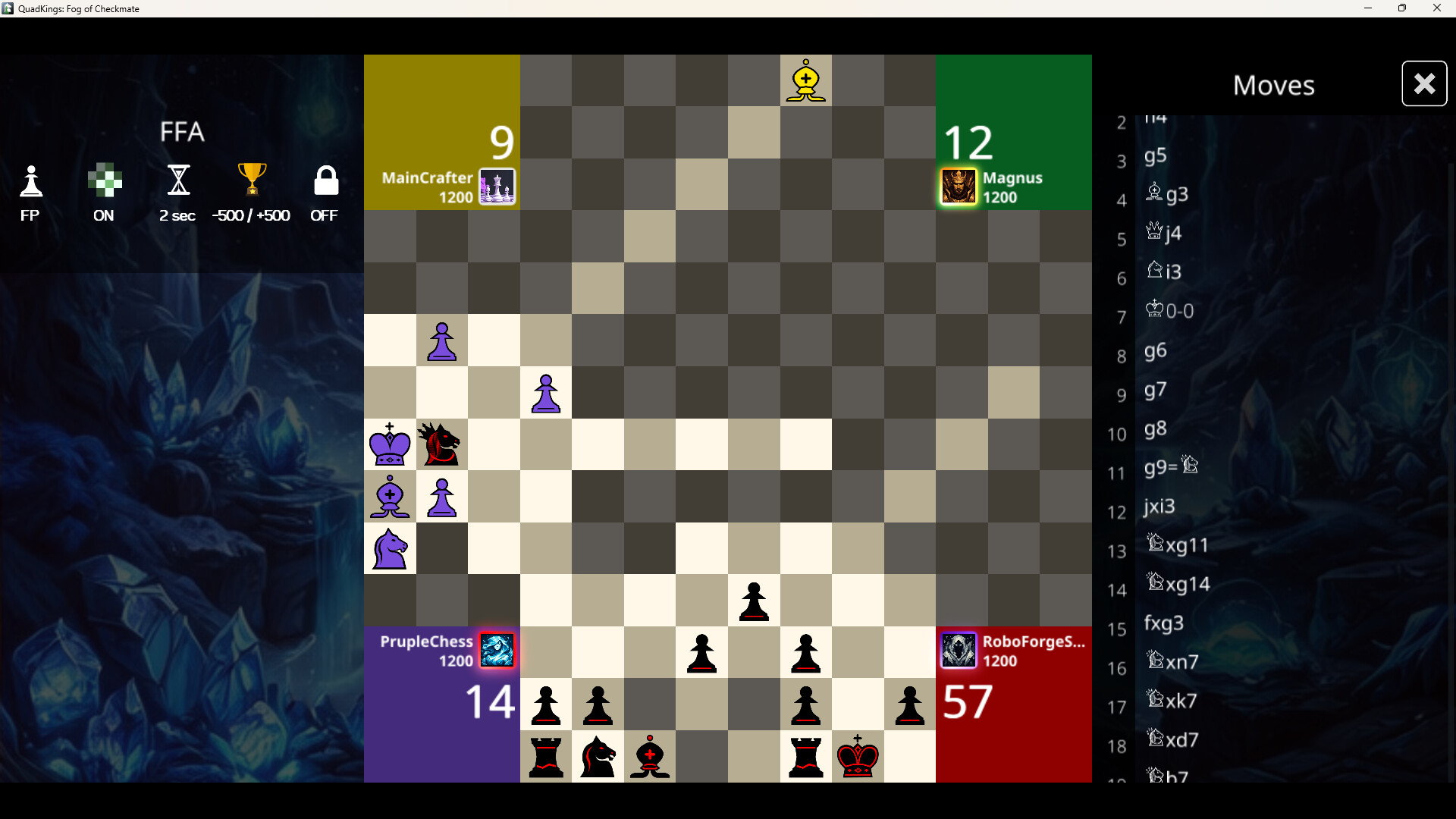 QuadKings: Fog of Checkmate Screenshot 8