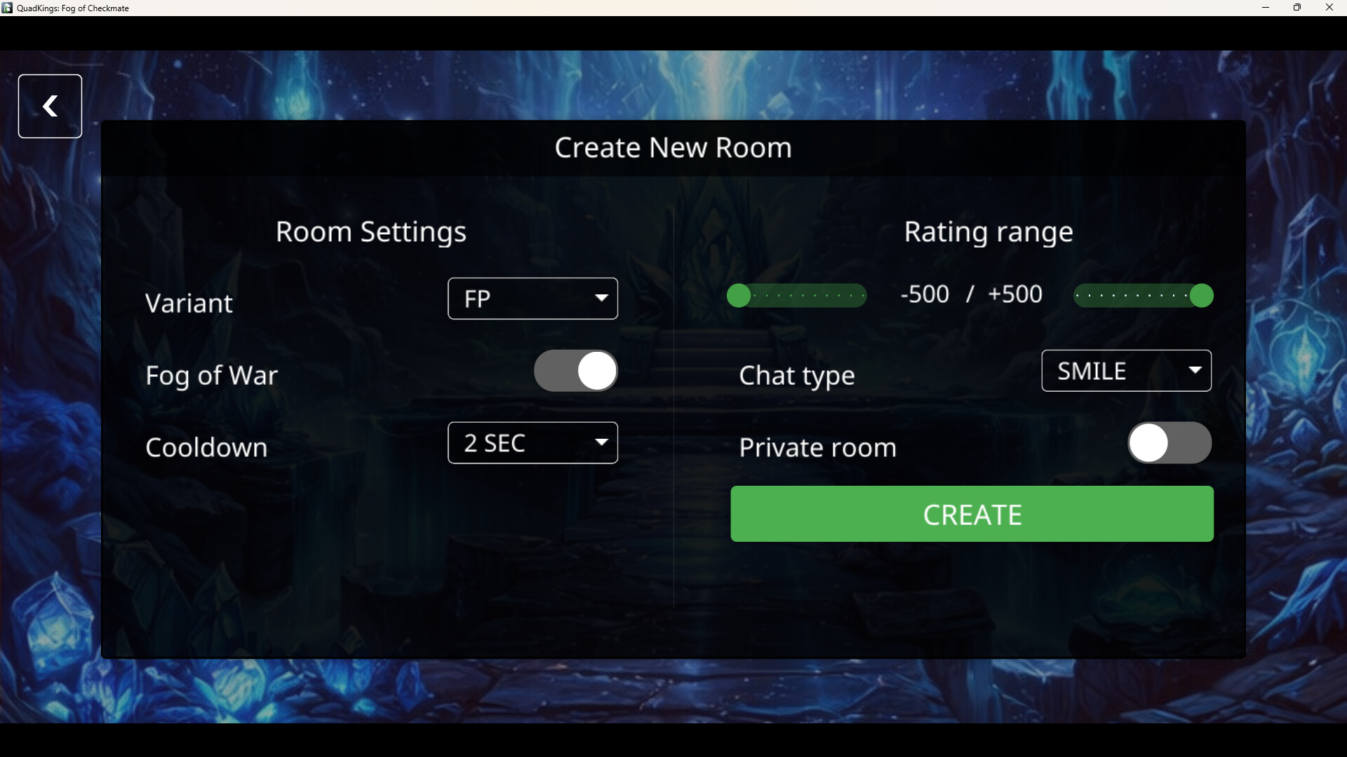QuadKings: Fog of Checkmate Screenshot 1