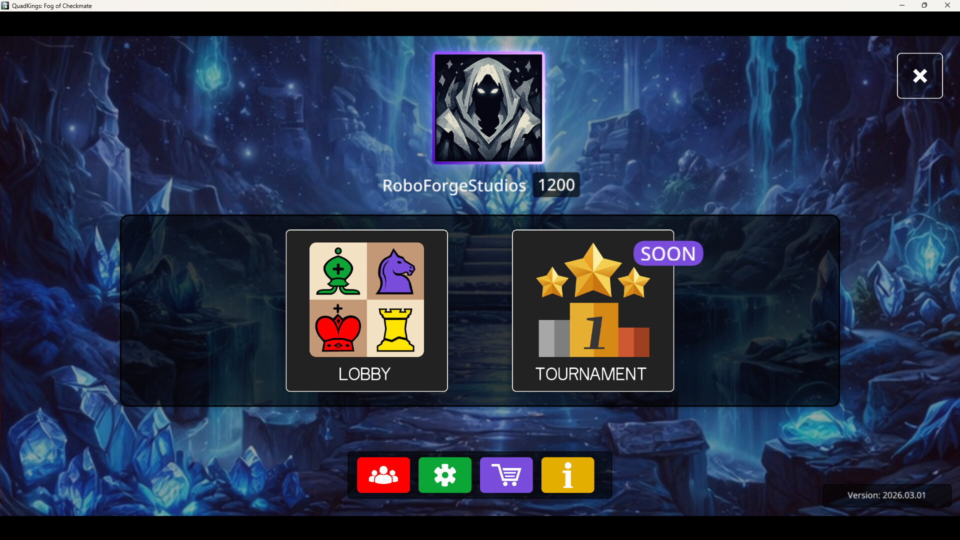 QuadKings: Fog of Checkmate Screenshot 0