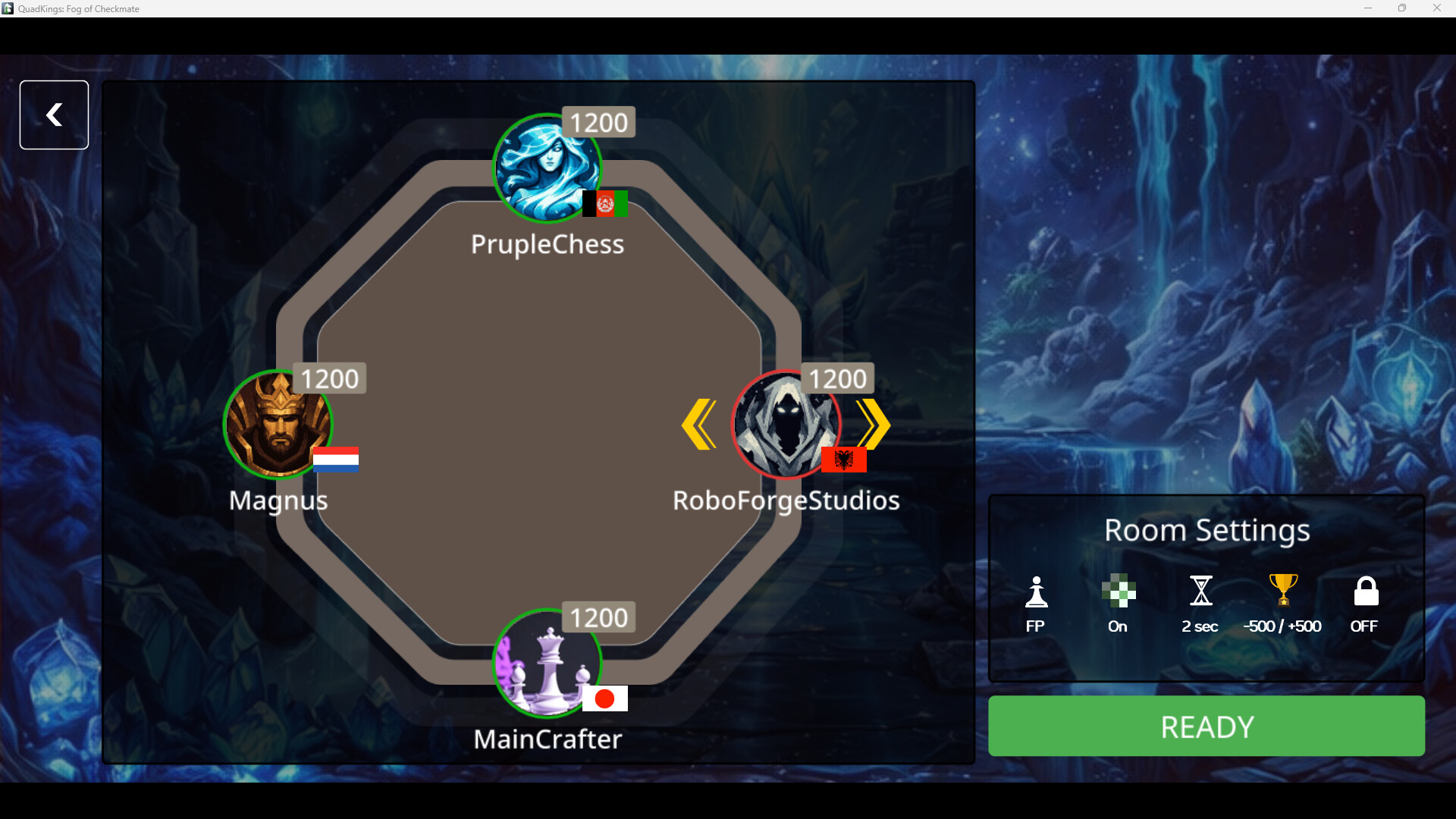 QuadKings: Fog of Checkmate Screenshot 3