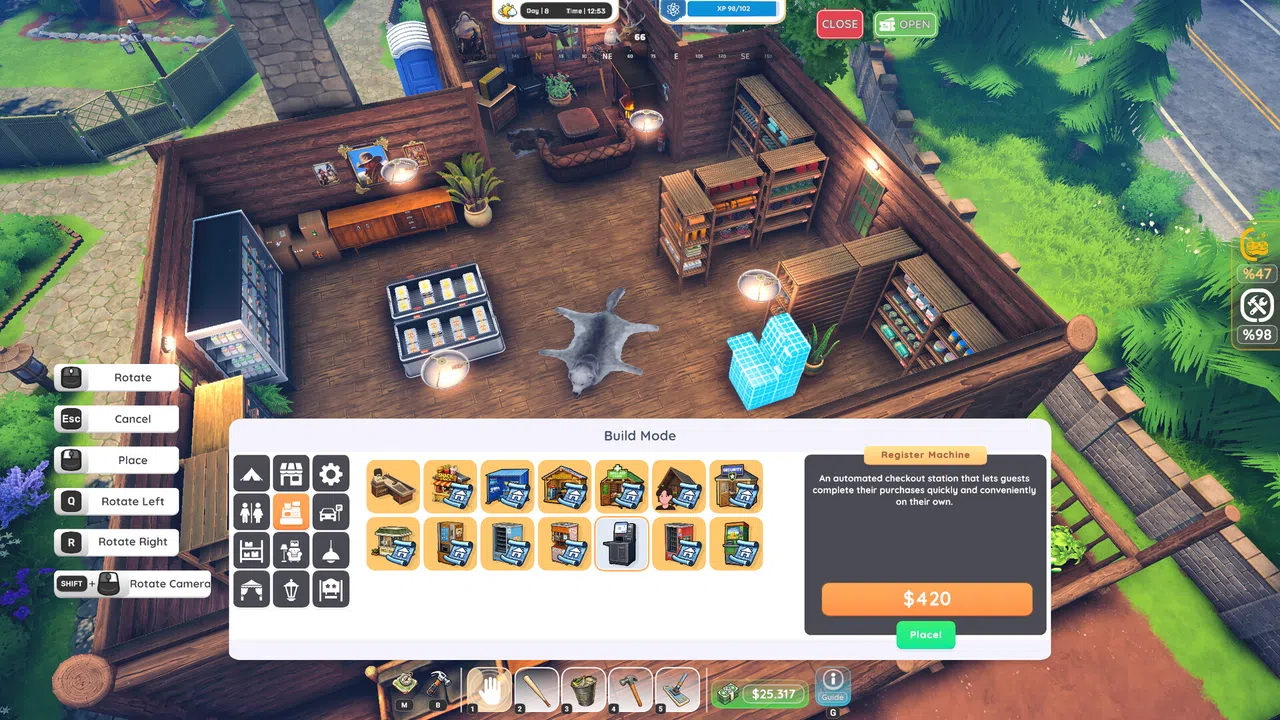Campsite Hustle! - Management Simulator Screenshot 4