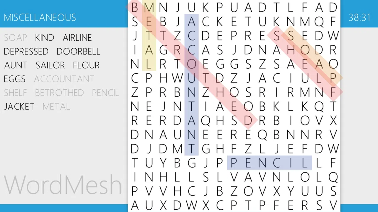 Word Mesh Screenshot 5