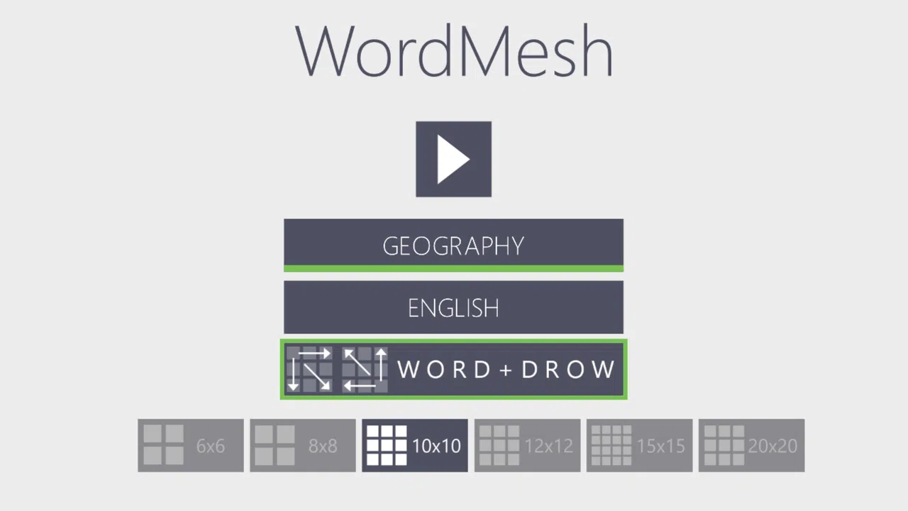 Word Mesh Screenshot 1