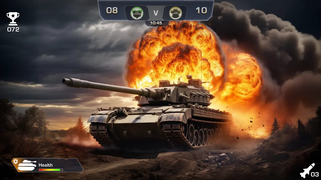 Tank Battle World War Demo Screenshot 3