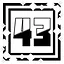 Level 43 icon