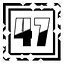 Level 47 icon