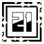 Level 21 icon