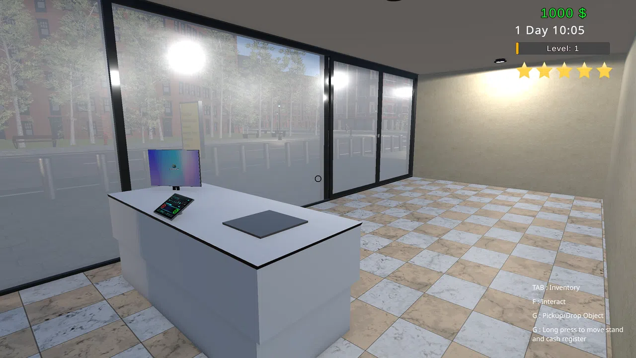 Electronic Shop Simulator Screenshot 1