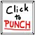 "I am the one who Clicks to Punch" icon