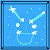 "Look in the sky: I'll be there" icon