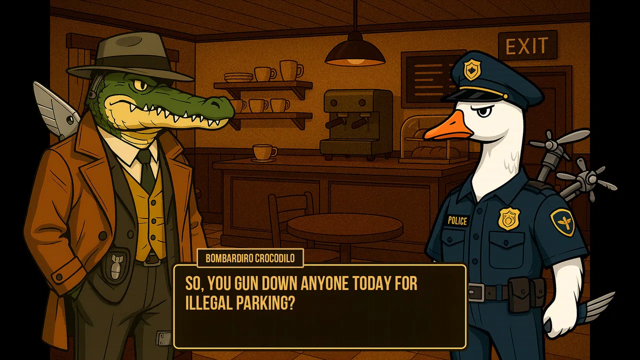 Bombardiro Crocodilo: The Naked Clue Screenshot 4