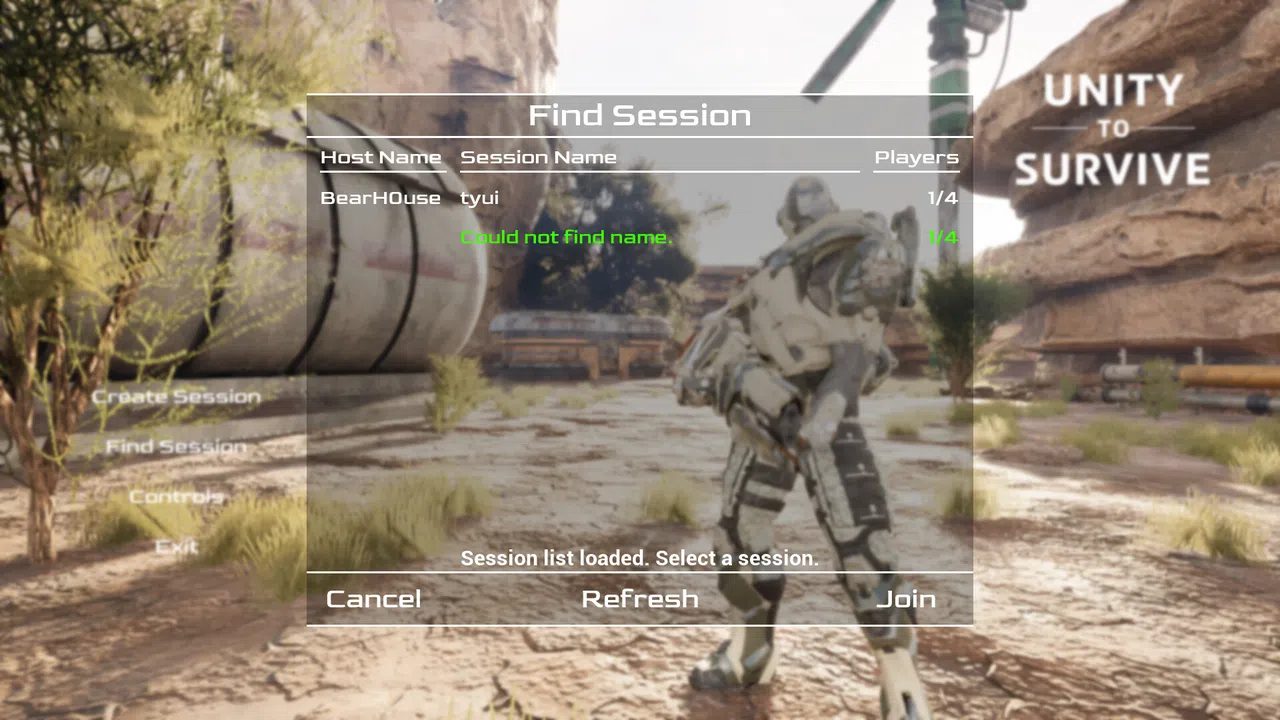 Unity to survive Screenshot 3