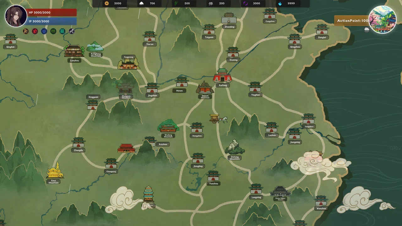 Wuxia Saga: Ten Thousand Paths Demo Screenshot 3
