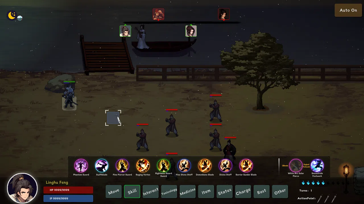 Wuxia Saga: Ten Thousand Paths Demo Screenshot 1