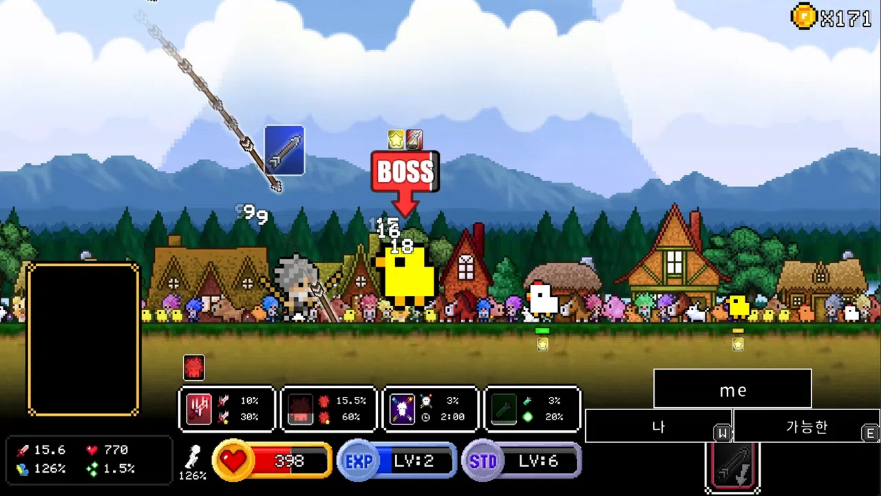 Hero Hellspawn - Roguelite English Learning Game Demo Screenshot 1